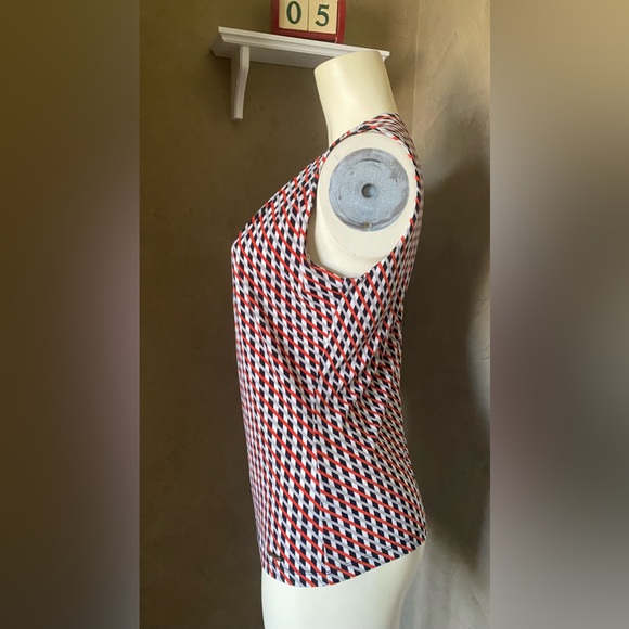 Calvin Klein Women’s Sleeveless Geometric print size S, stretch - Picture 4 of 10